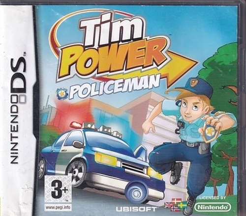 Tim Power Policeman - Mangler Manual - Nintendo DS (B Grade) (Genbrug)